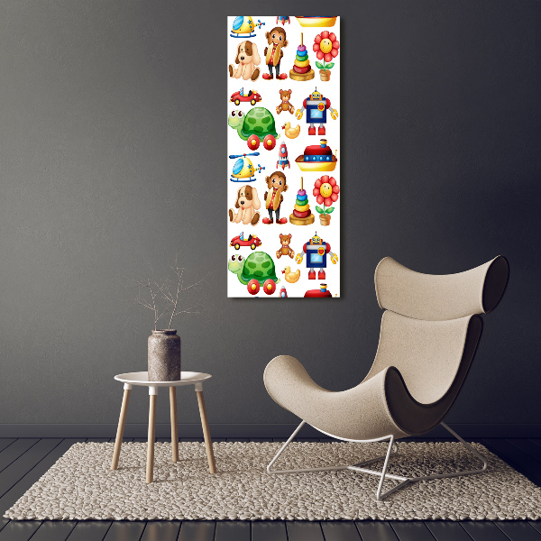 Canvas print Toys