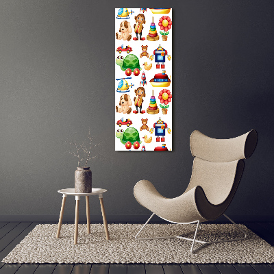 Canvas print Toys