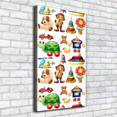 Canvas print Toys