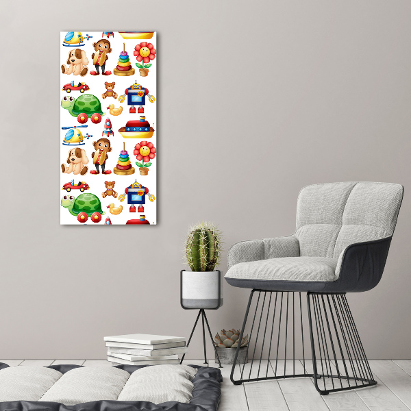 Canvas print Toys