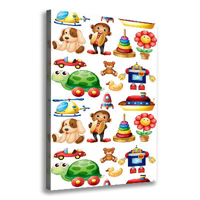 Canvas print Toys