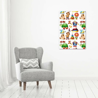 Canvas print Toys