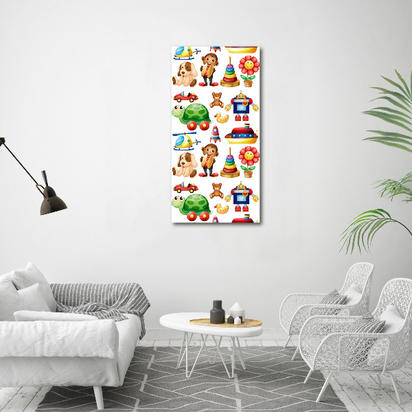 Canvas print Toys