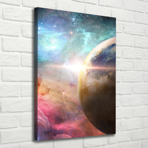 Canvas wall art Galaxy