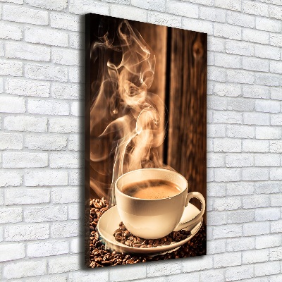 Canvas wall art Aromatic coffee