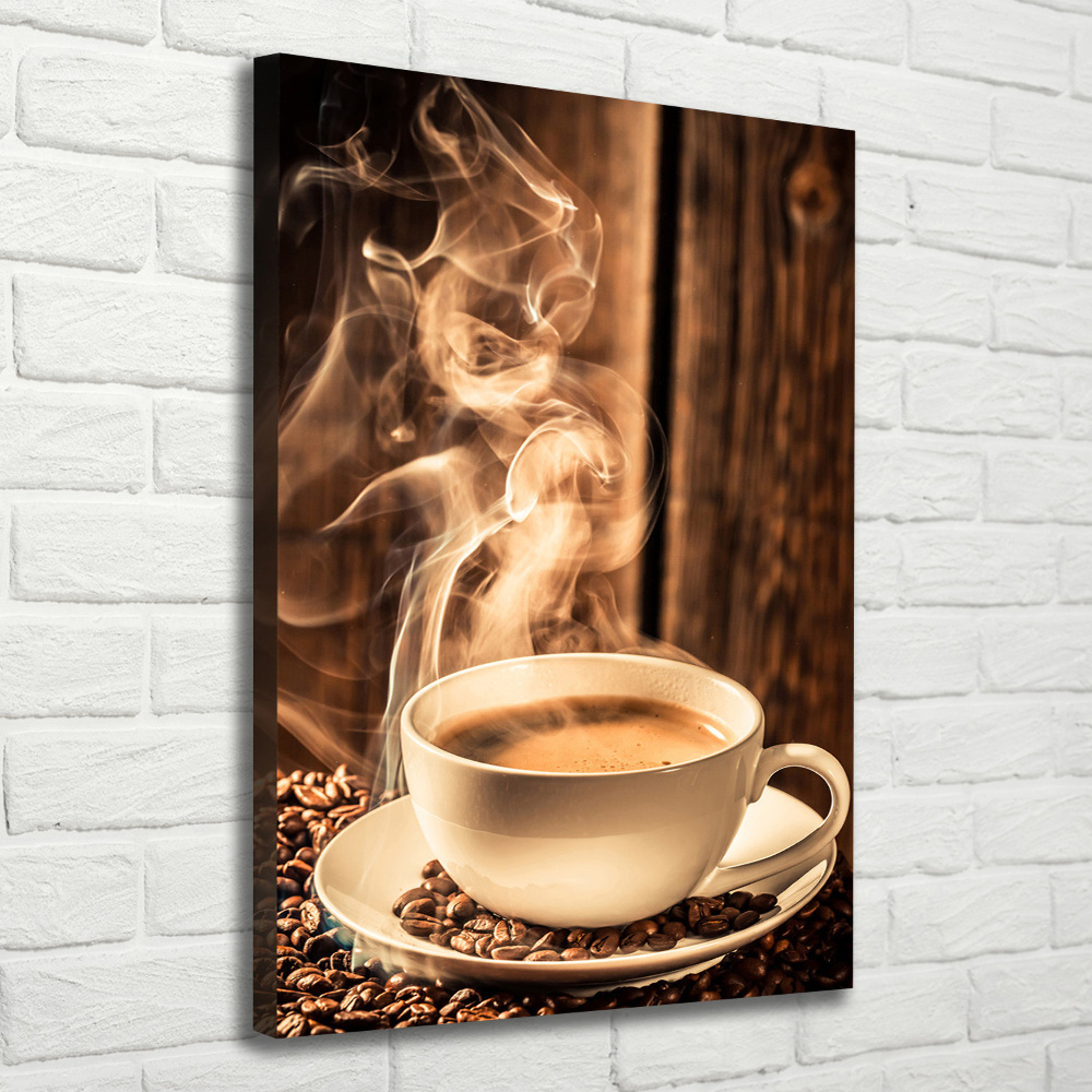 Canvas wall art Aromatic coffee