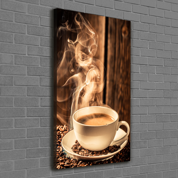 Canvas wall art Aromatic coffee