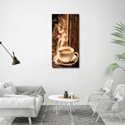 Canvas wall art Aromatic coffee