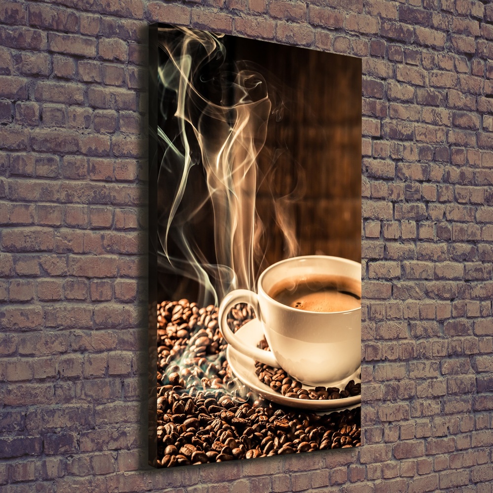 Canvas print Aromatic coffee