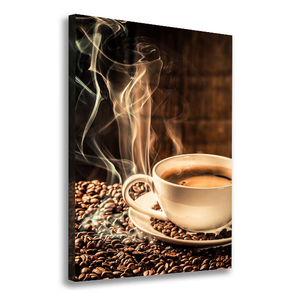 Canvas print Aromatic coffee