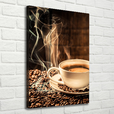 Canvas print Aromatic coffee