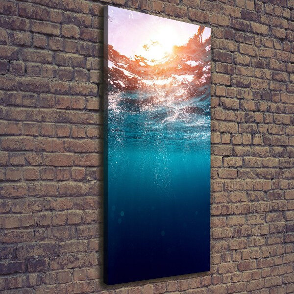 Canvas print Underwater