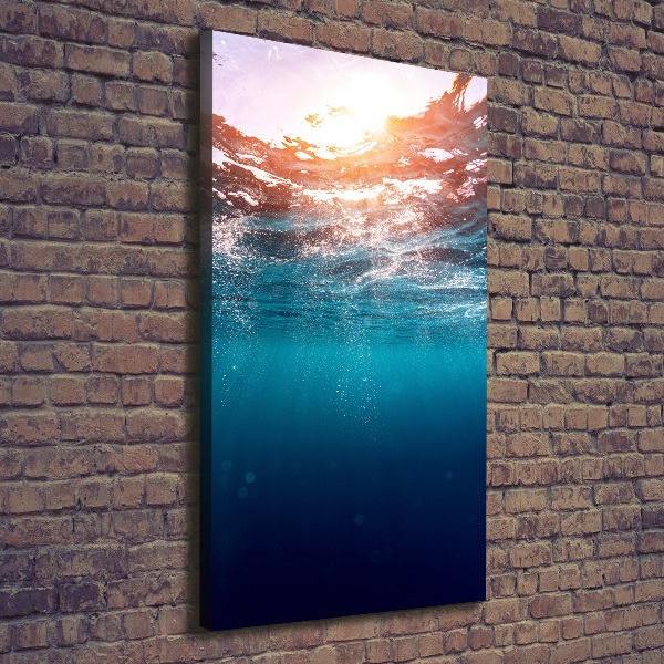 Canvas print Underwater