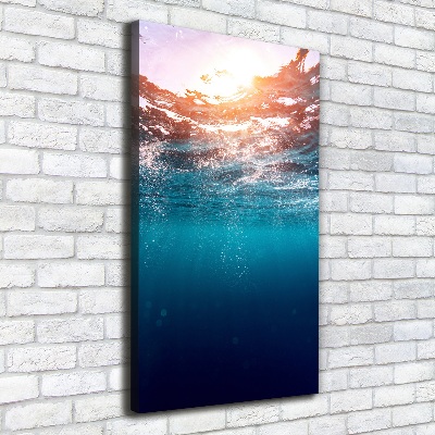 Canvas print Underwater