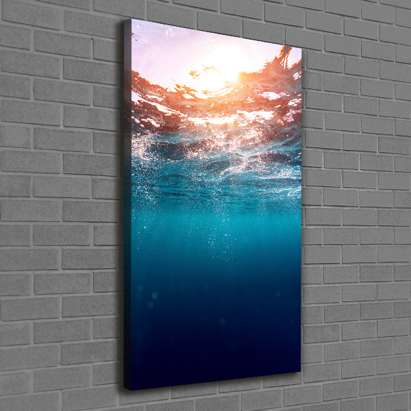 Canvas print Underwater