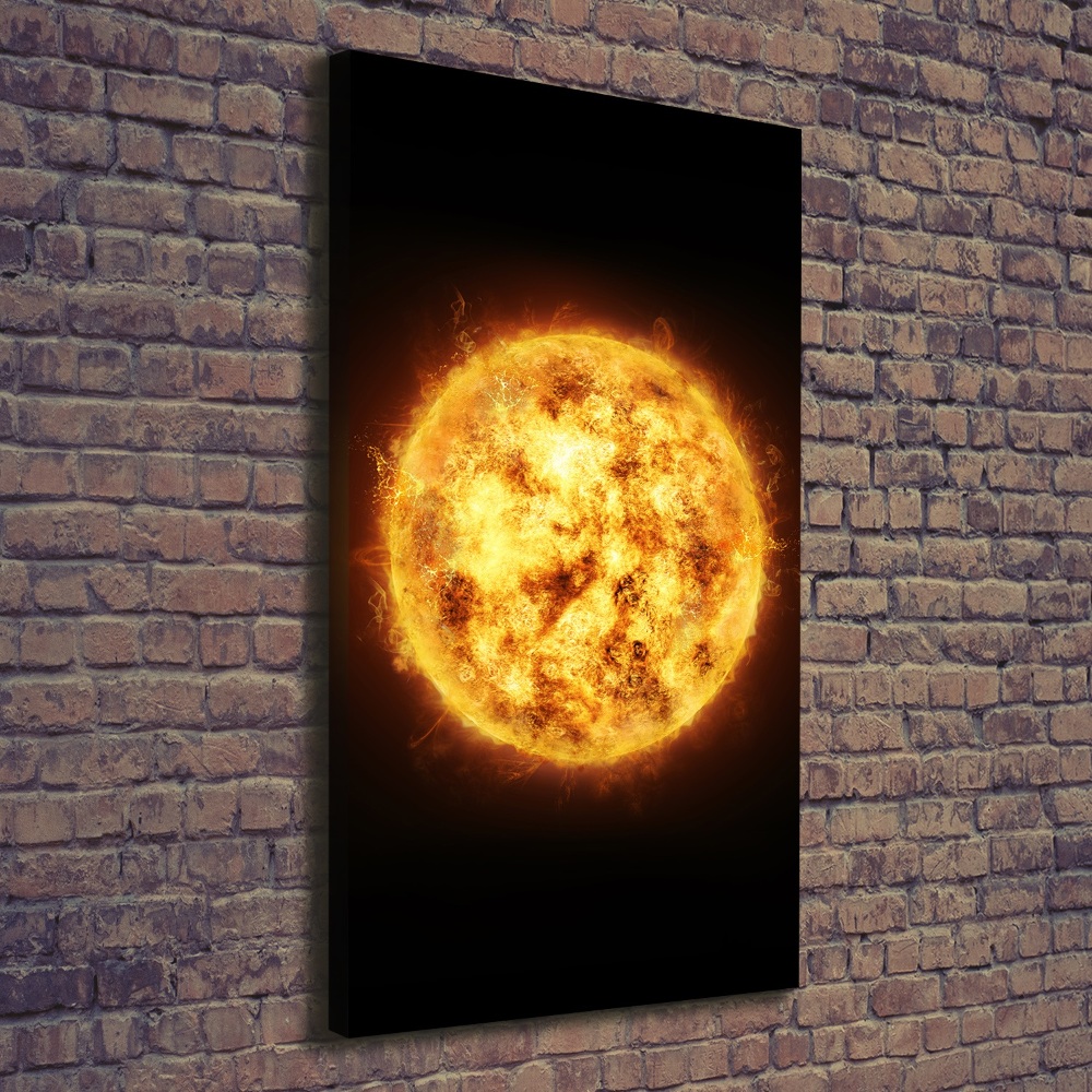 Canvas print Sun