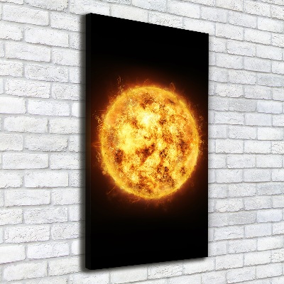 Canvas print Sun