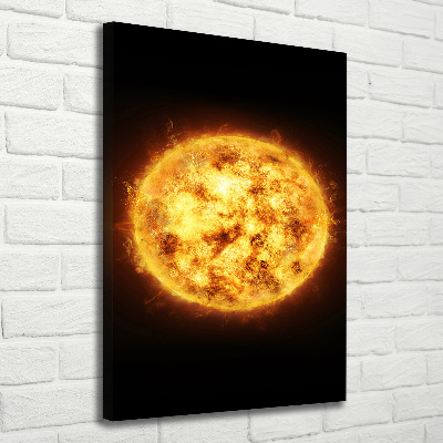 Canvas print Sun