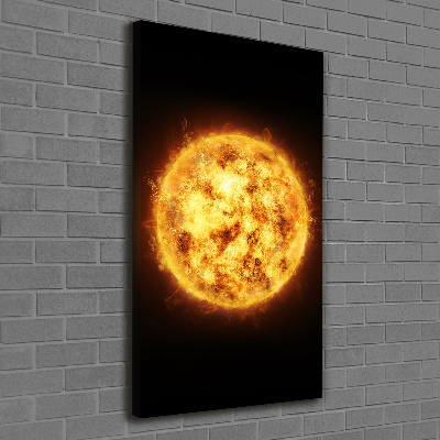 Canvas print Sun