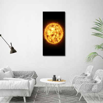 Canvas print Sun