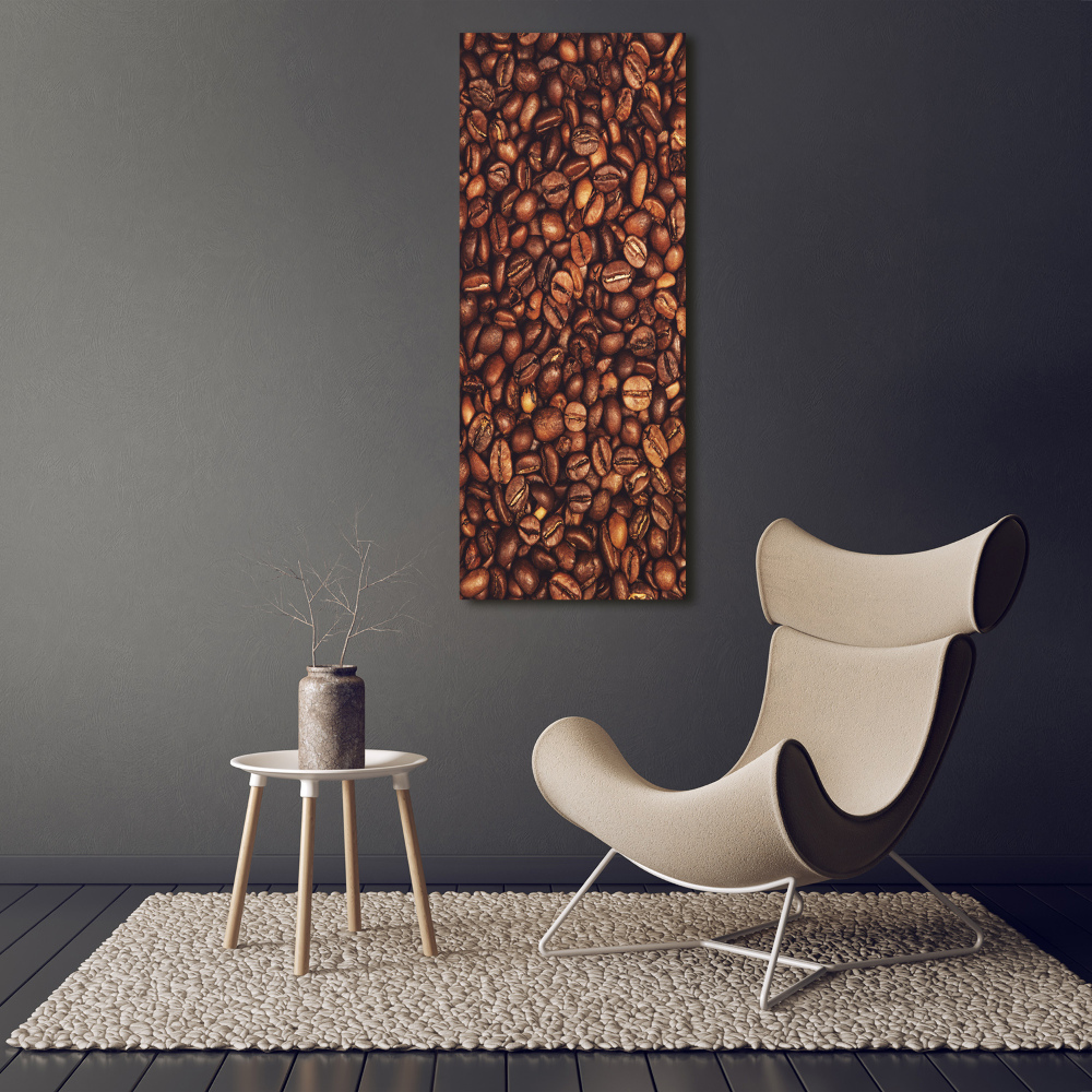 Wall art canvas large Coffee beans