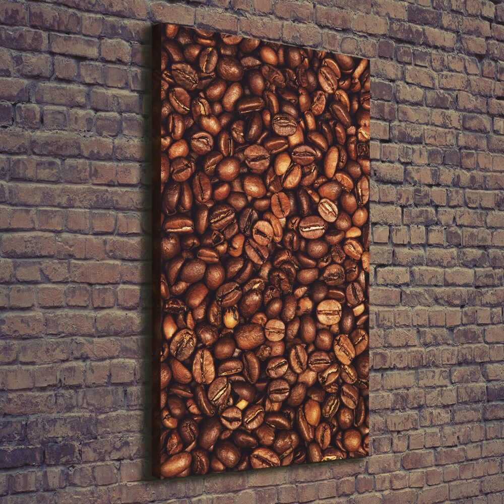 Wall art canvas large Coffee beans