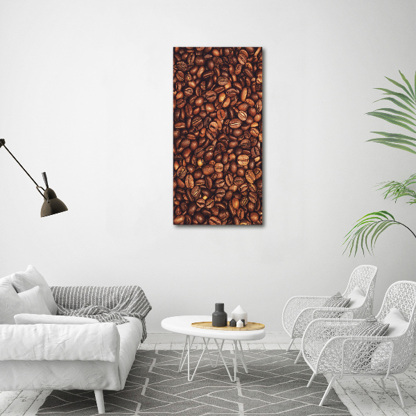 Wall art canvas large Coffee beans