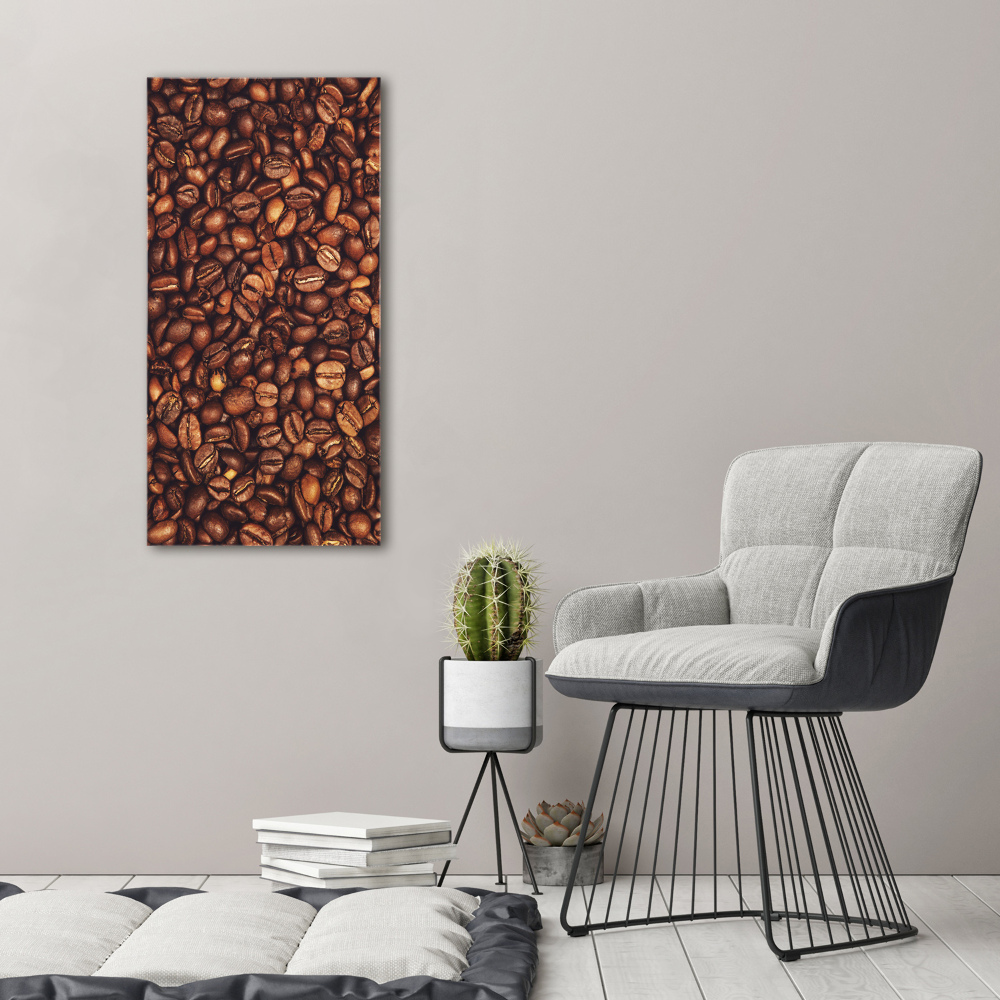 Wall art canvas large Coffee beans