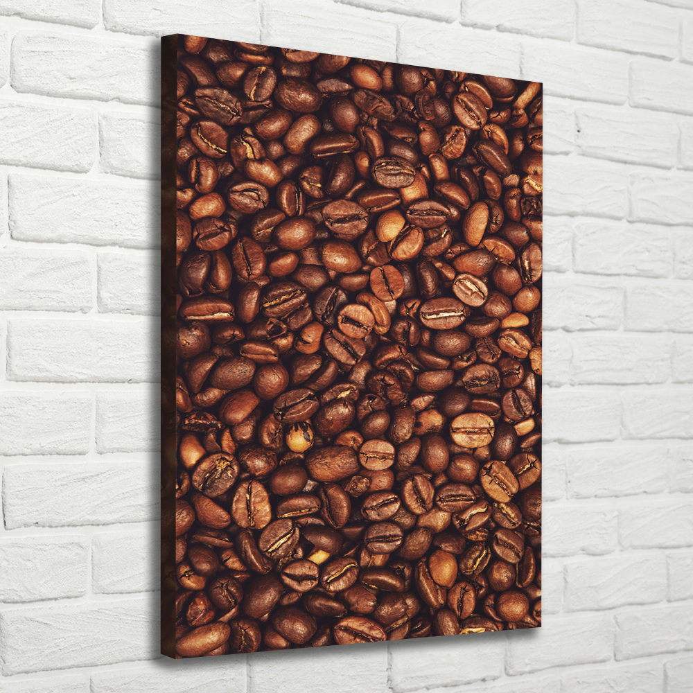 Wall art canvas large Coffee beans