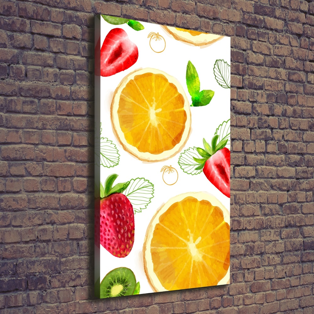 Wall art canvas Fruit