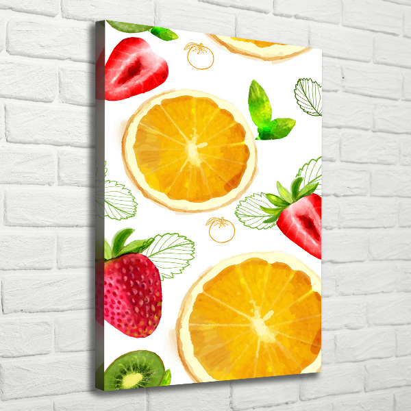 Wall art canvas Fruit