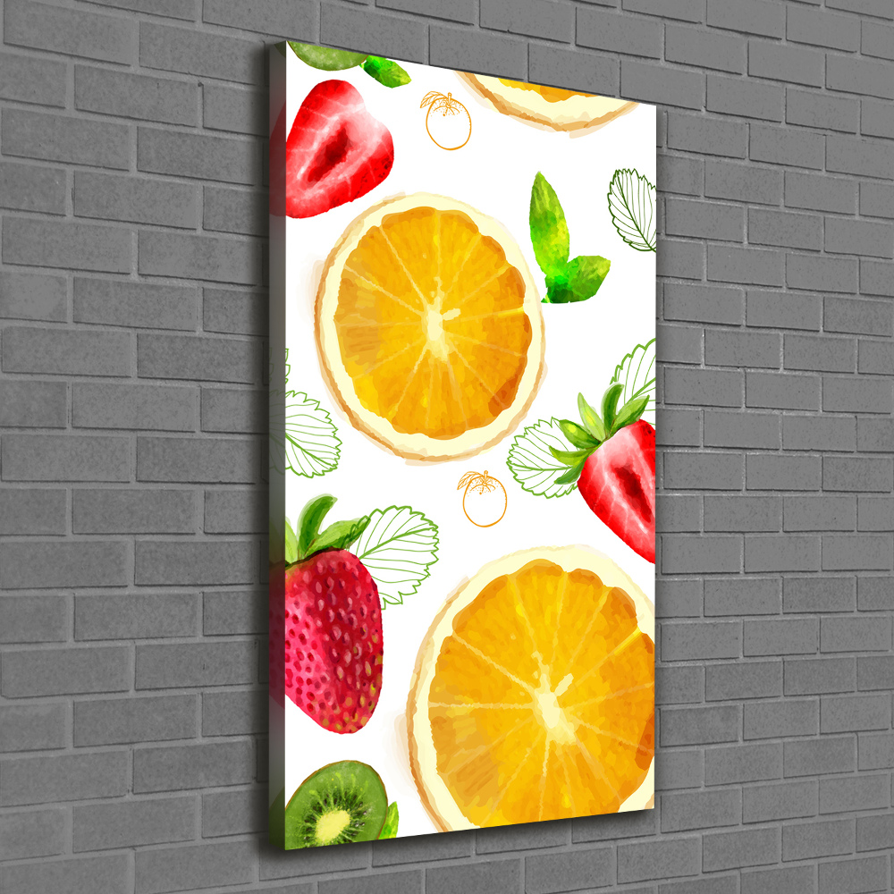 Wall art canvas Fruit