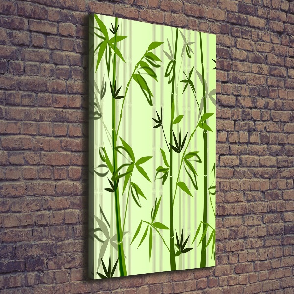 Canvas wall art Bamboo