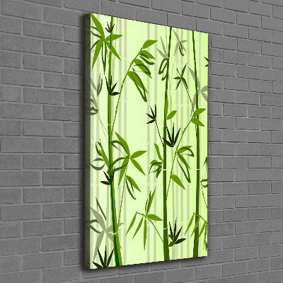 Canvas wall art Bamboo