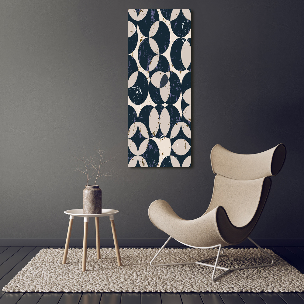 Canvas wall art Geometric background