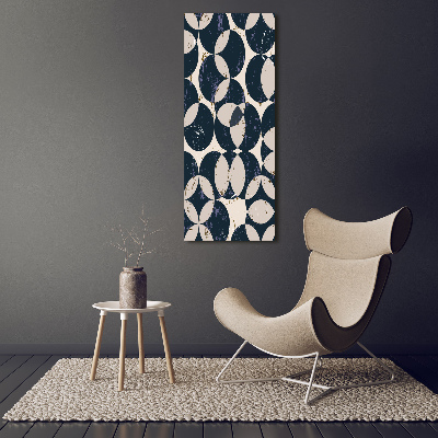 Canvas wall art Geometric background