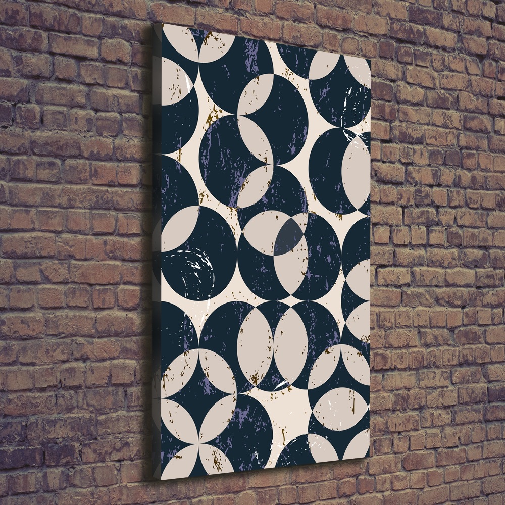 Canvas wall art Geometric background