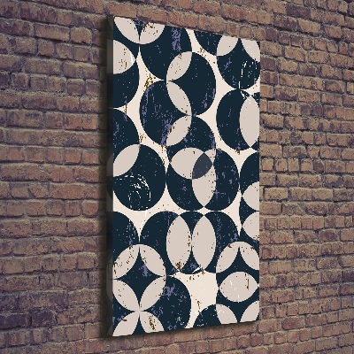 Canvas wall art Geometric background