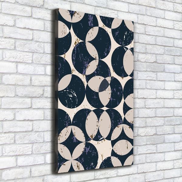 Canvas wall art Geometric background