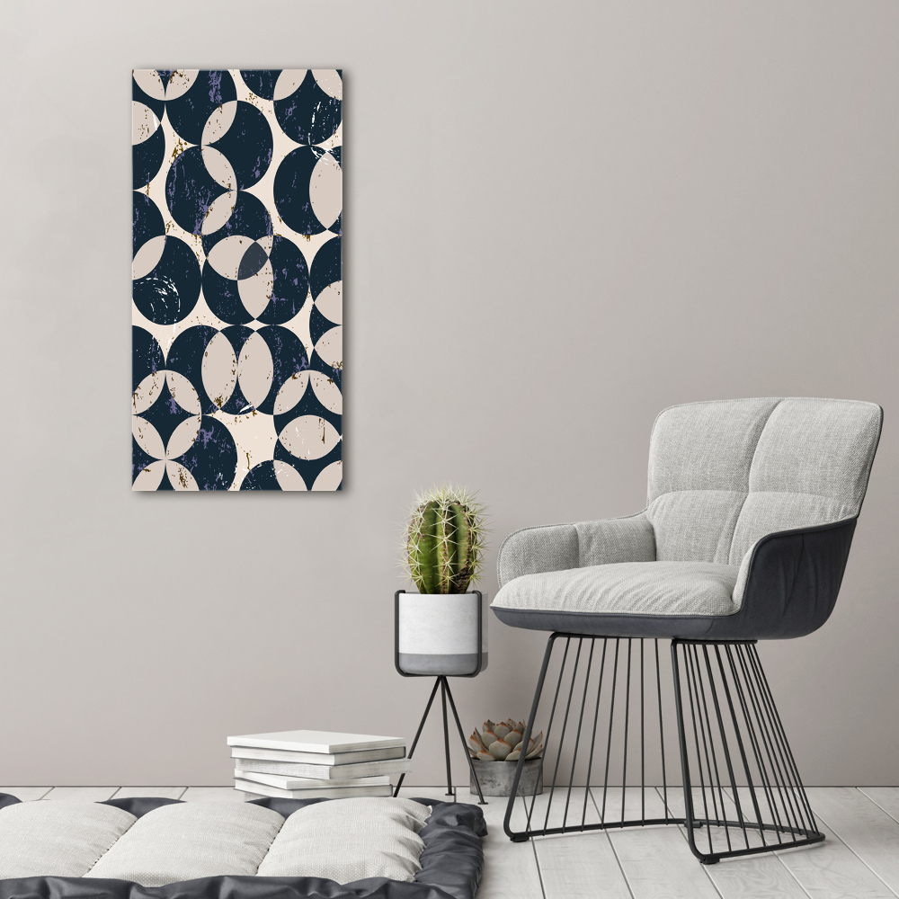 Canvas wall art Geometric background