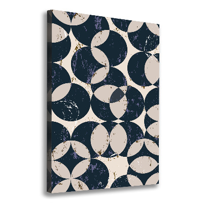 Canvas wall art Geometric background