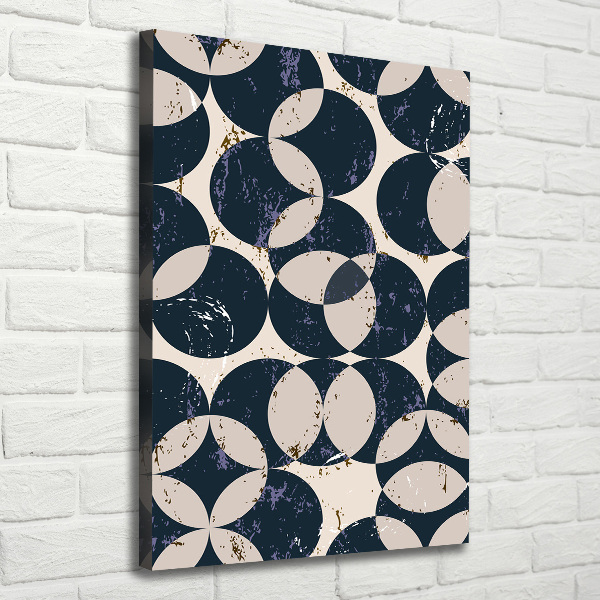 Canvas wall art Geometric background