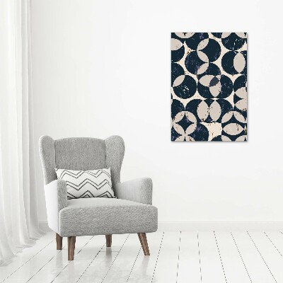 Canvas wall art Geometric background