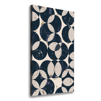 Canvas wall art Geometric background