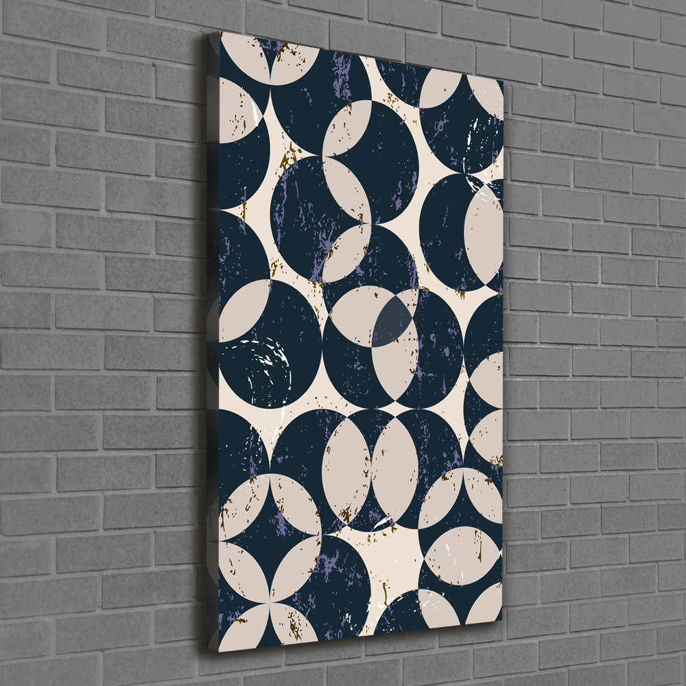 Canvas wall art Geometric background