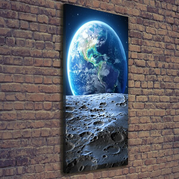 Large canvas wall art Planet Earth