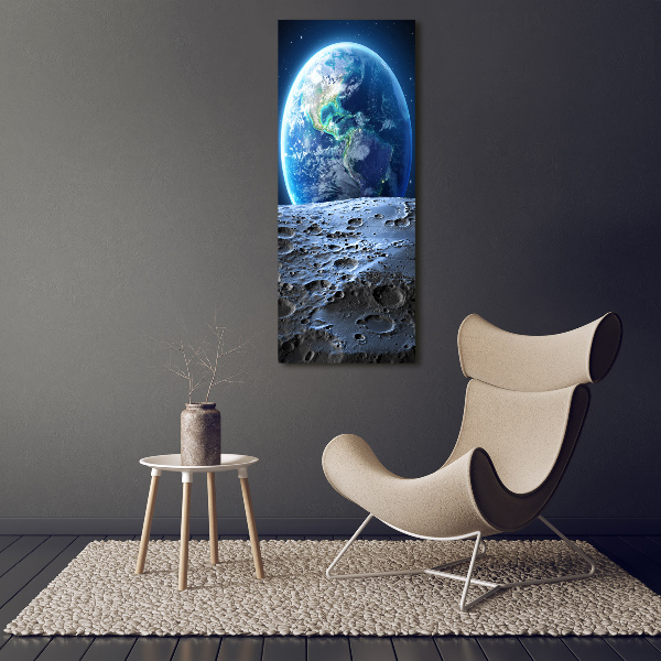 Large canvas wall art Planet Earth