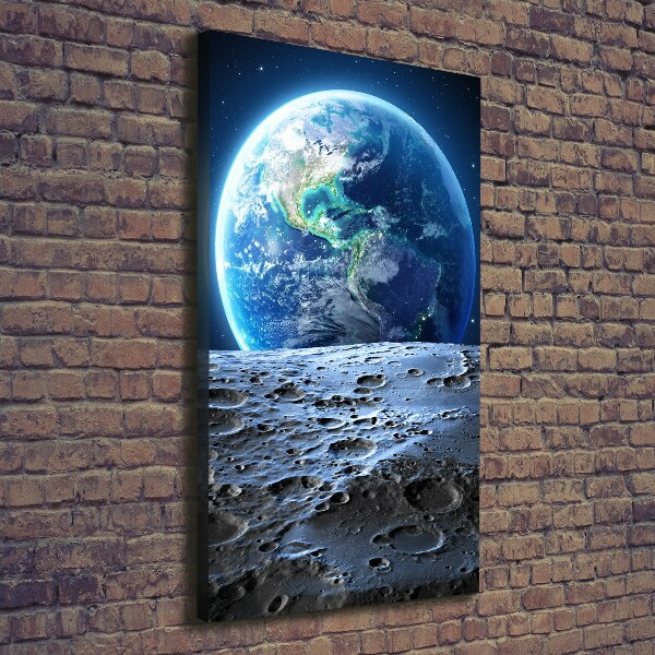 Large canvas wall art Planet Earth