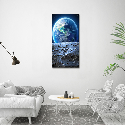 Large canvas wall art Planet Earth