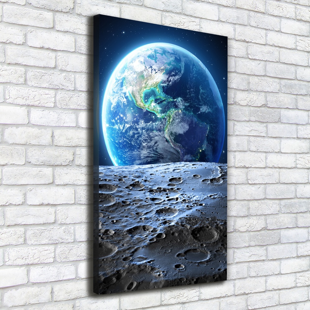 Large canvas wall art Planet Earth